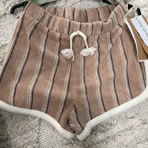 Easy peasy 100% organic 18 month shorts. Brand new with tags.